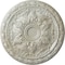 Ekena Millwork Baile Ceiling Medallion (Fits Canopies up to 3 1/4"), Hand-Painted Flash Blue, 20"OD x 1 5/8"P CM20BLFBS - alternate 1
